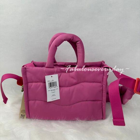 Coach Coachtopia Loop Mini Tote Crossbody In Bright Magenta CT385 NWT Rainbow - Picture 4 of 9